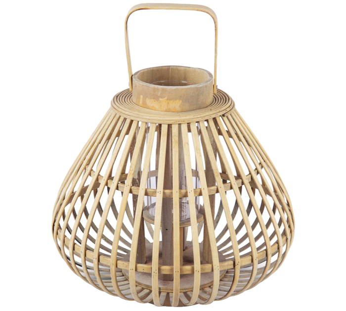Broste Copenhagen bamboo Sahara lantern, £48, amara.com
