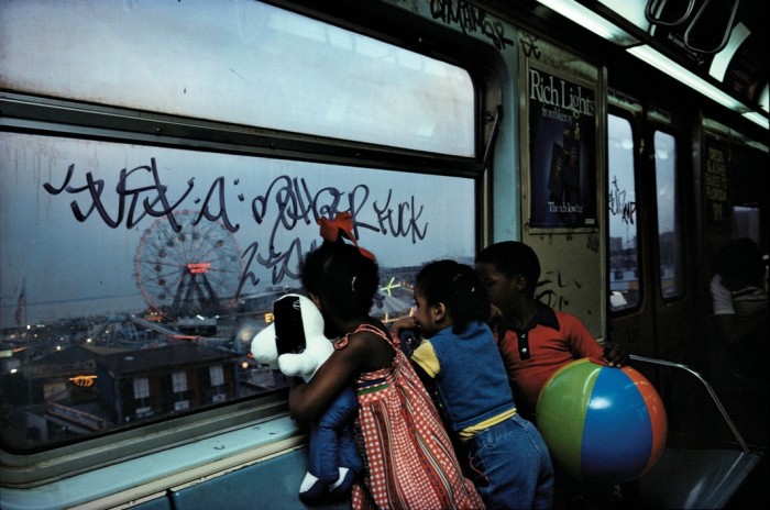 The New York subway, 1980, by Bruce Davidson