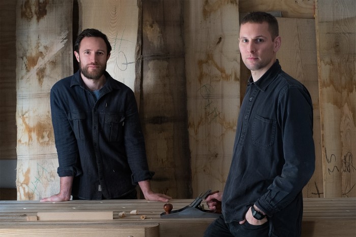 … furniture-makers Jack Bibbings and Matthew Hensby