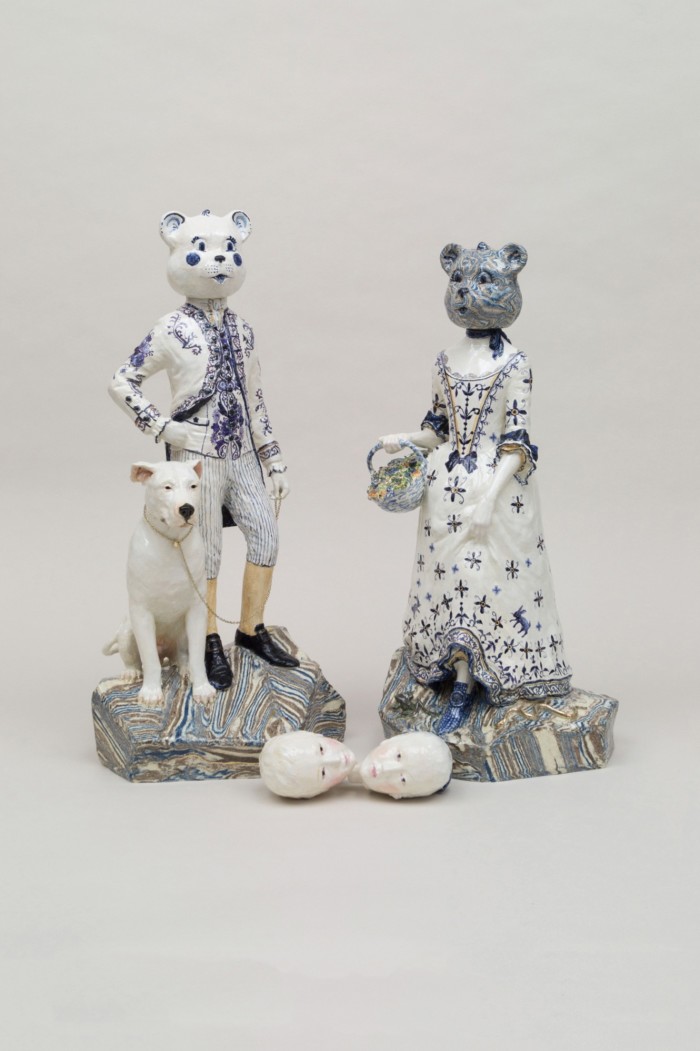Little Brother and Little Sister, 2021, by Claire Partington, from £10,000, at Winston Wachter