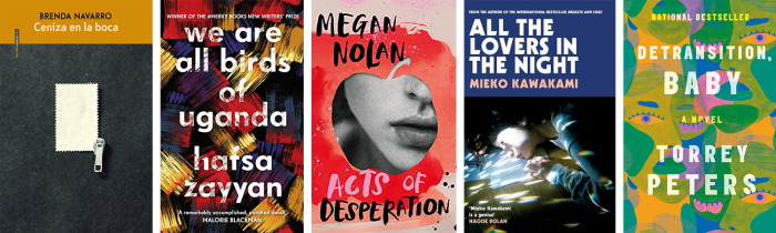 The five novelists’ recent books