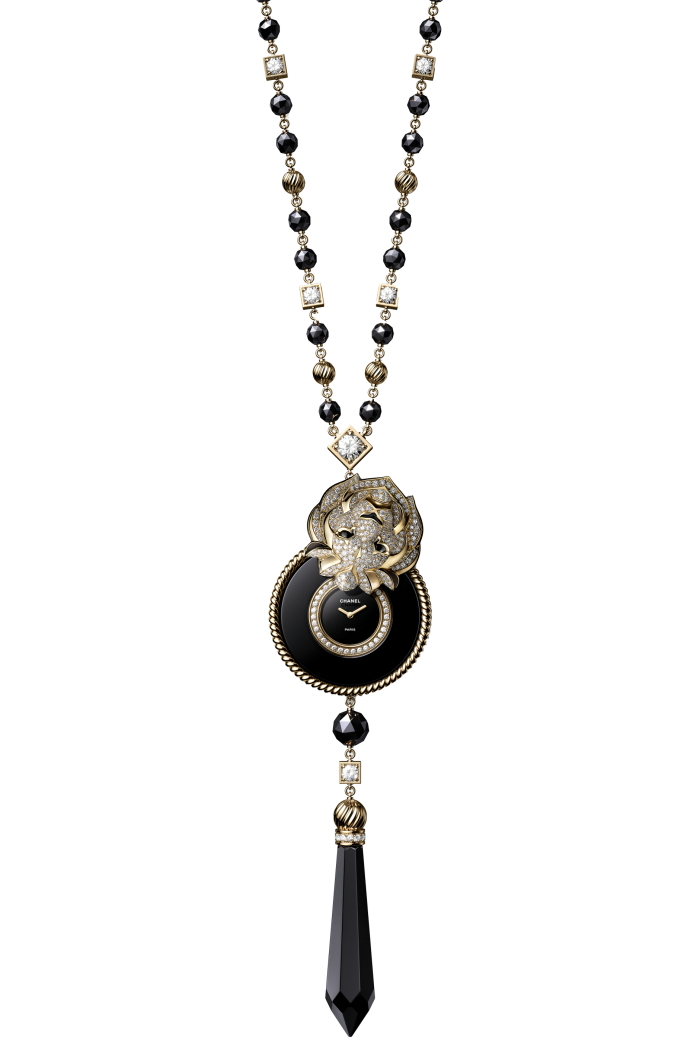 Chanel Mademoiselle Privé Lion Long Necklace, POA