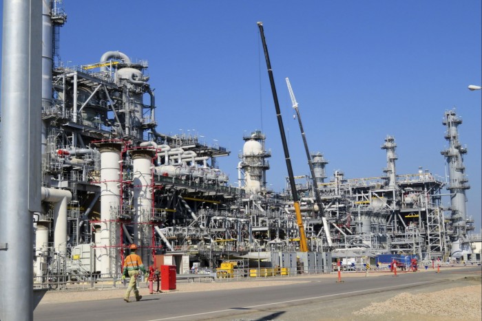Inpex Corp.’s onshore natural gas processing facility in Darwin, Australia