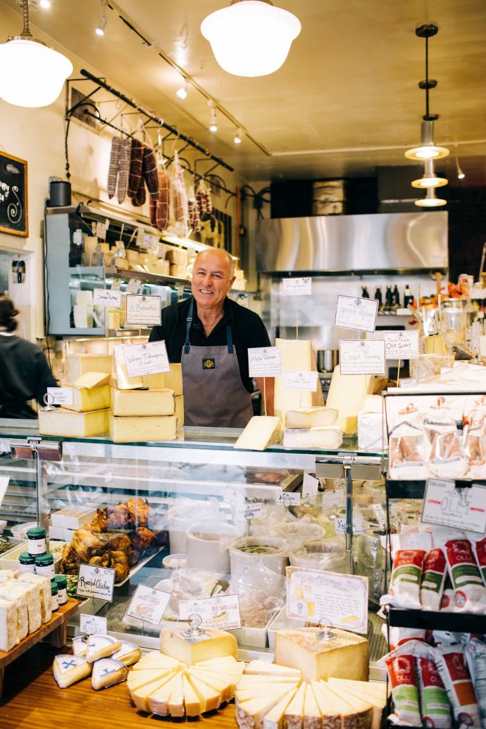 Imported cheese and local meats at Formaggio Kitchen