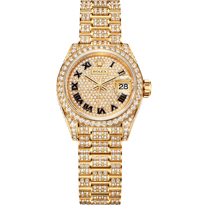 Rolex gold and diamond Lady Datejust, £105,100