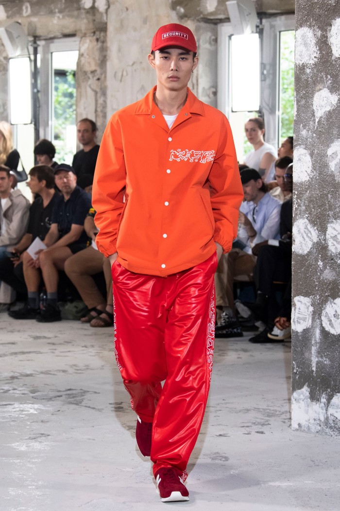 Two looks from Junya Watanabe’s SS23 collection