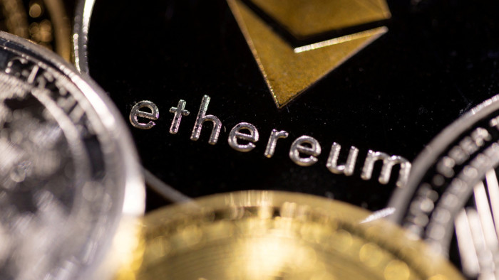 A representation of Ethereum, with its native cryptocurrency ether