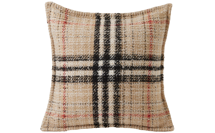 Burberry cashmere-mix tweed cushion cover, £590 