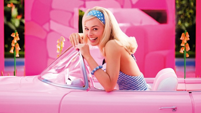 Margot Robbie in the new film Barbie