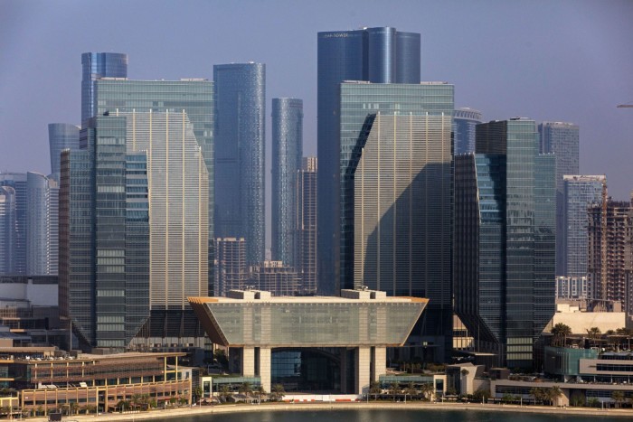 The Abu Dhabi Global Market Authorities building in the UAE capital