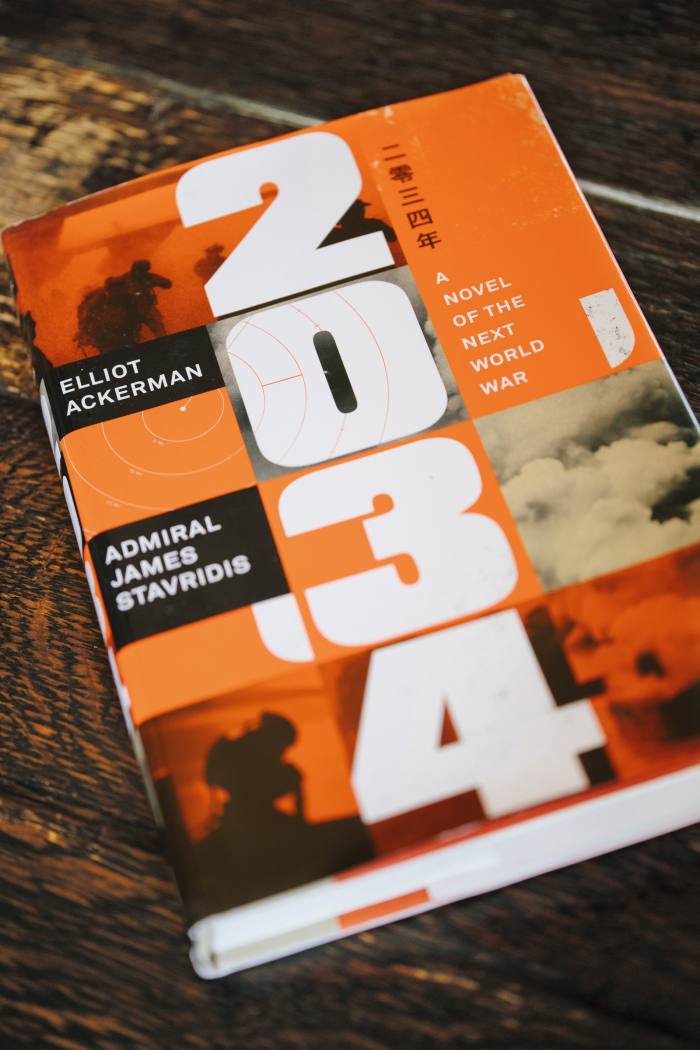 “2034: A Novel of the Next World War” – his favourite read of the past year
