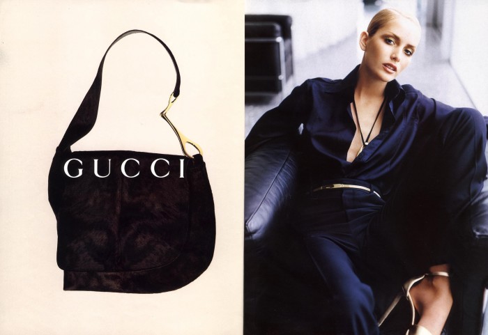 The mood: a Gucci advertisement from 1996