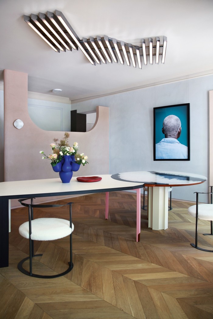 La Mesure du Temps – the retrofuturist design for a Parisian apartment by Italian architects Marcante Testa