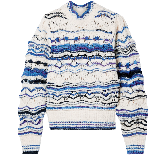 Isabel Marant Étoile cotton-mix sweater, £595, net-a-porter.com
