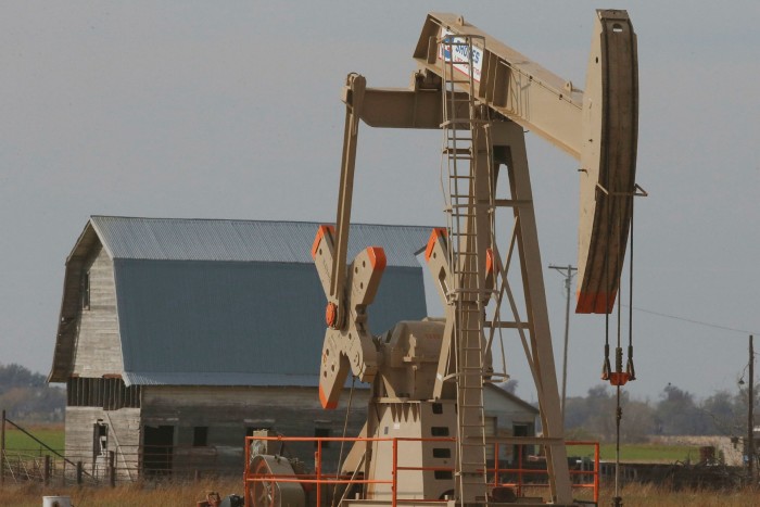 An oil rig in Kansas