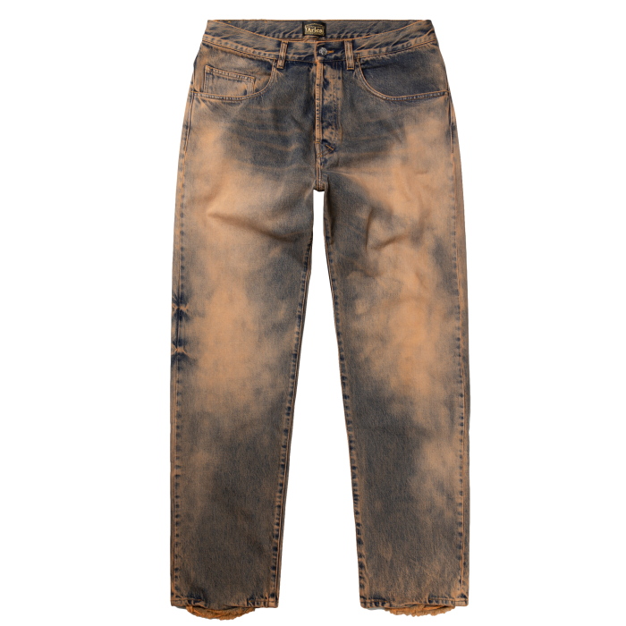Cotton acid-washed Batten jeans, £290