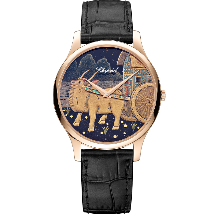 Chopard LUC XP Urushi Spirit of Shí Chen: 18ct ethical rose gold, £33,200. Limited edition of 88