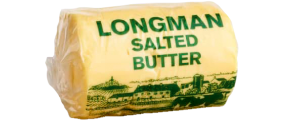 Longman salted butter, £2.50