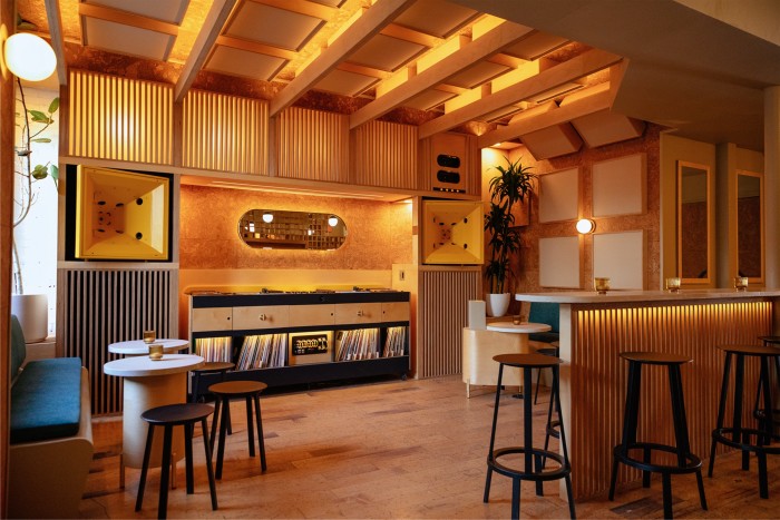 The listening room at Eavesdrop