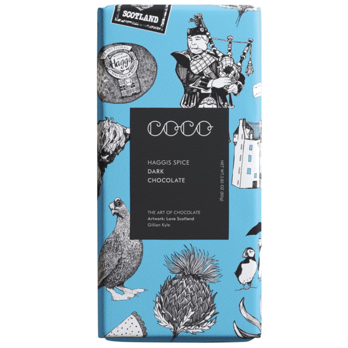 Coco Haggis Spice Dark Chocolate, £5 for 80g