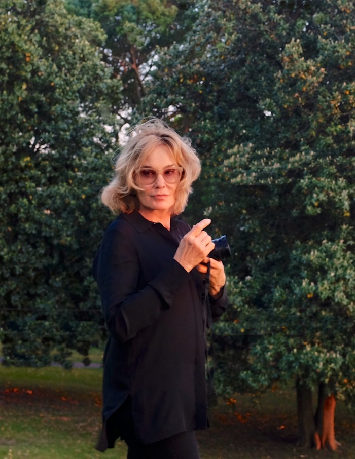 Actor and photographer Jessica Lange