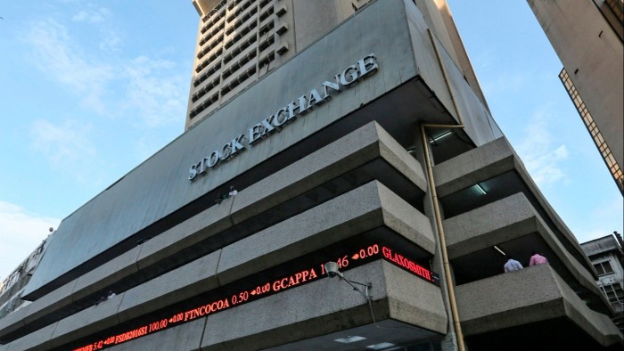 The headquarters of the Nigerian Stock Exchange in Lagos