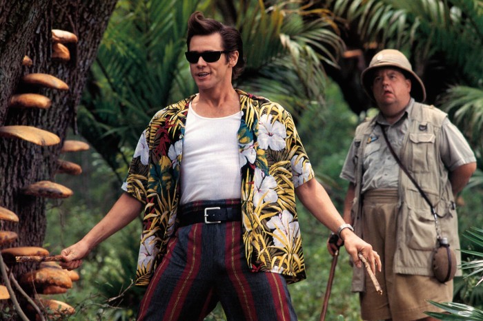 Ace Ventura, her style icon, played by Jim Carrey