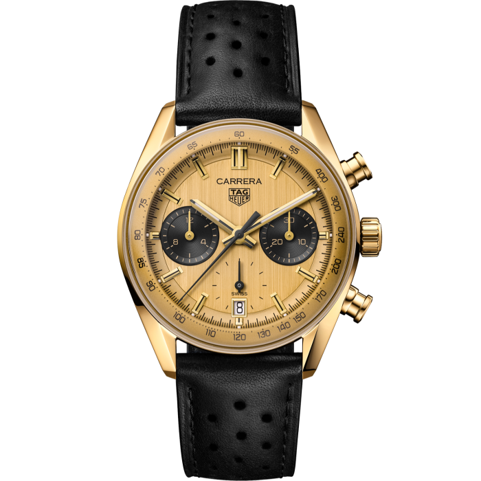 TAG Heuer gold Carrera Chronograph, £18,750