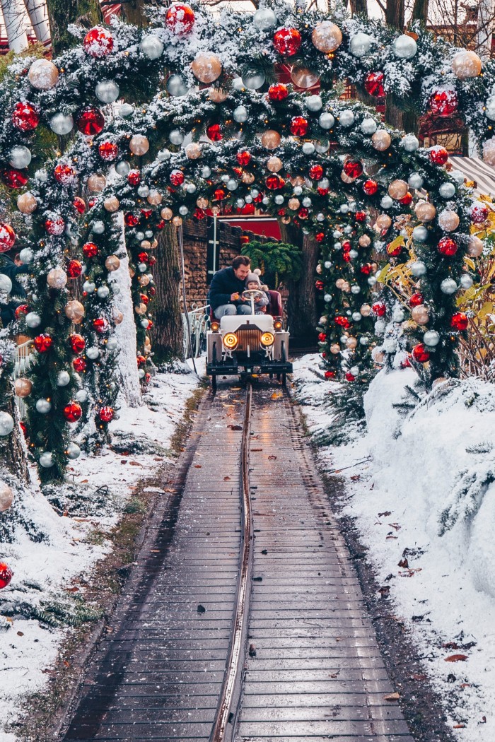 A festive ride at Tivoli Gardens