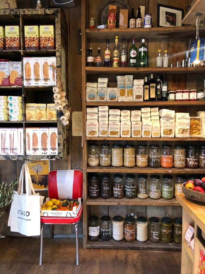 Rare delicacies pack the shelves at Italo in Vauxhall