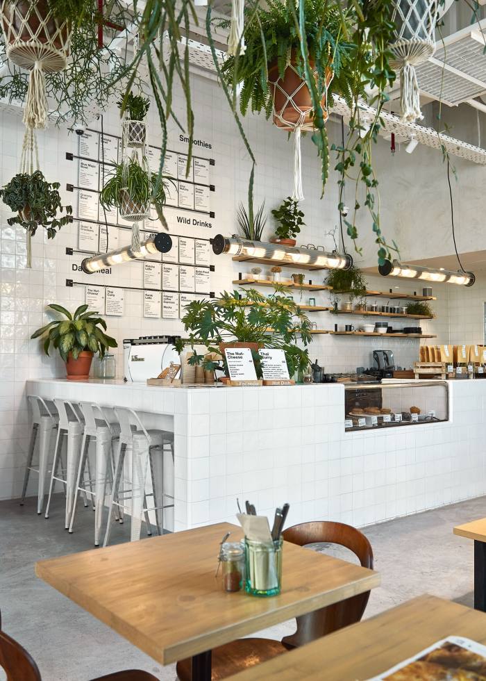 Seasonal dishes and cold-pressed juices at Wild & The Moon