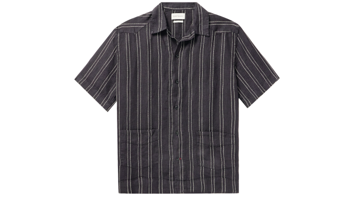 Oliver Spencer linen shirt, £190, mrporter.com