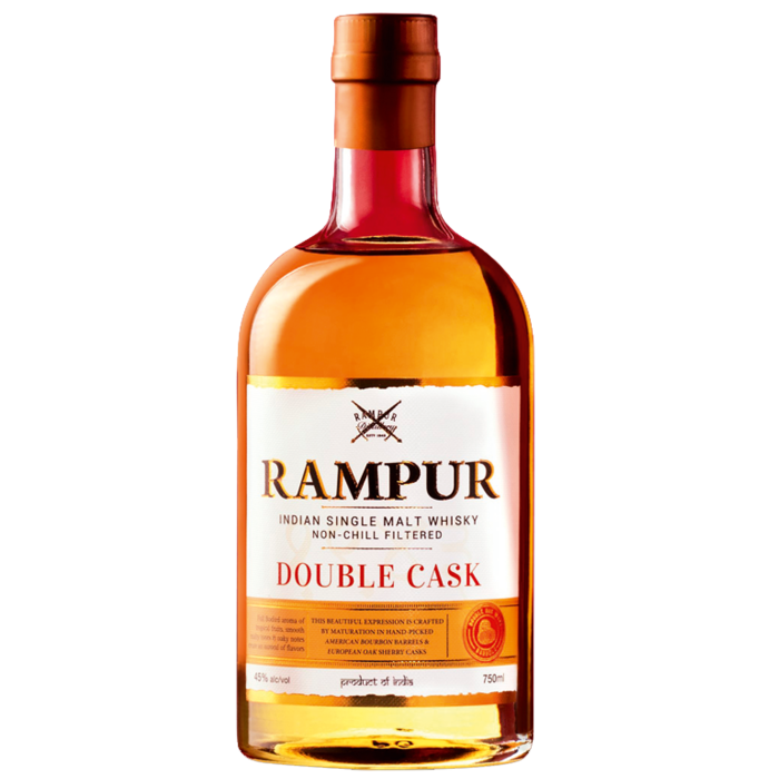 Rampur Double Cask Malt, £62.50 for 70cl, thewhiskyexchange.com
