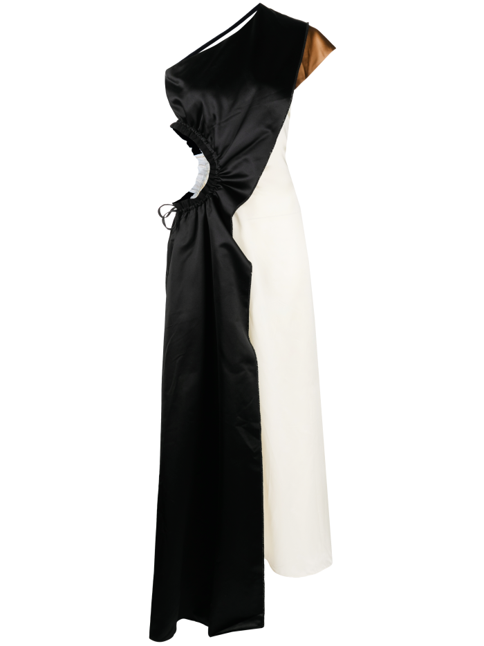 Litkovskaya silk gown, £1,573, farfetch.com