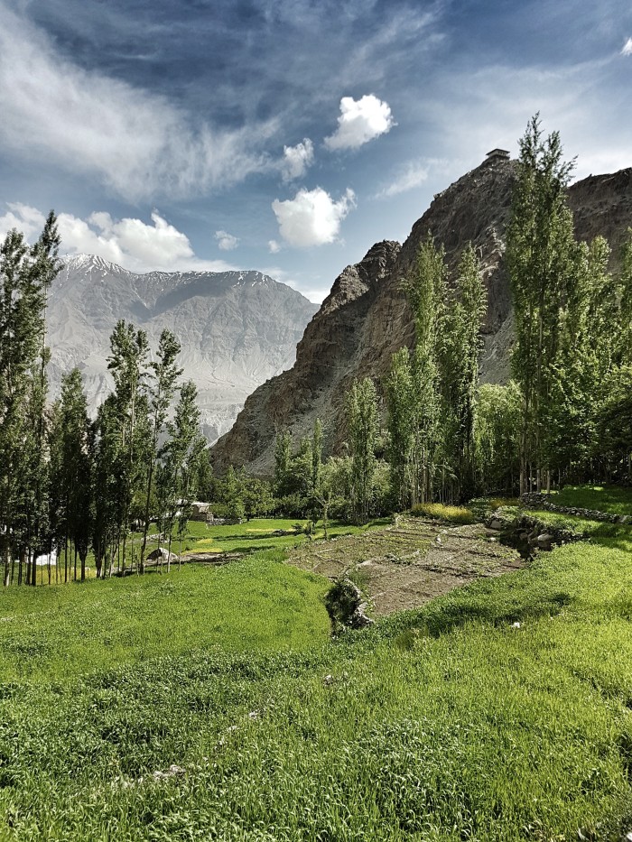 The Karakoram Mountains are among the most dramatic peaks in the region