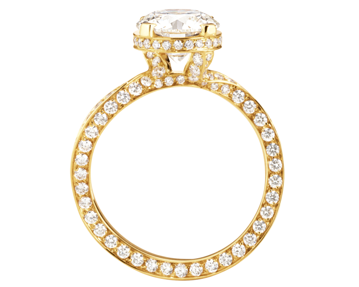 Sophie Bille Brahe gold and diamond Diamant de Royale, ring, £92,000