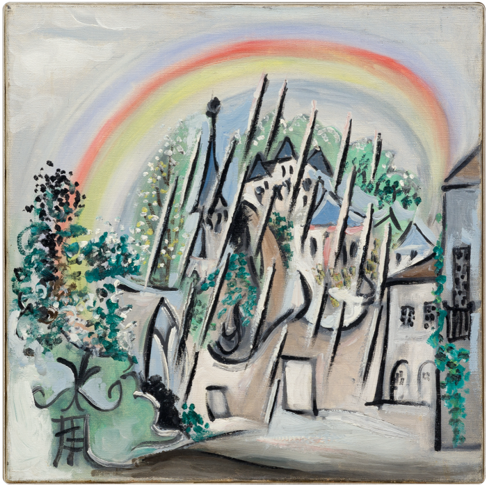 Boisgeloup sous la pluie, et arc-en-ciel, 1932, by Pablo Picasso