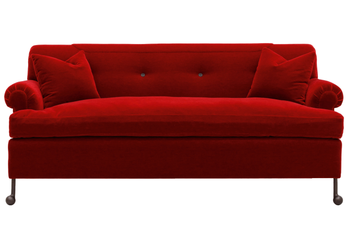 Mohair Grane sofa, £24,840