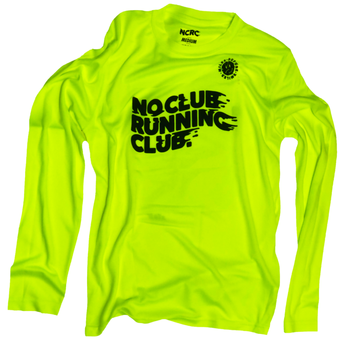 No Club Running Club fluoro training jersey