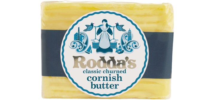 Rodda’s Cornish butter, £3.75