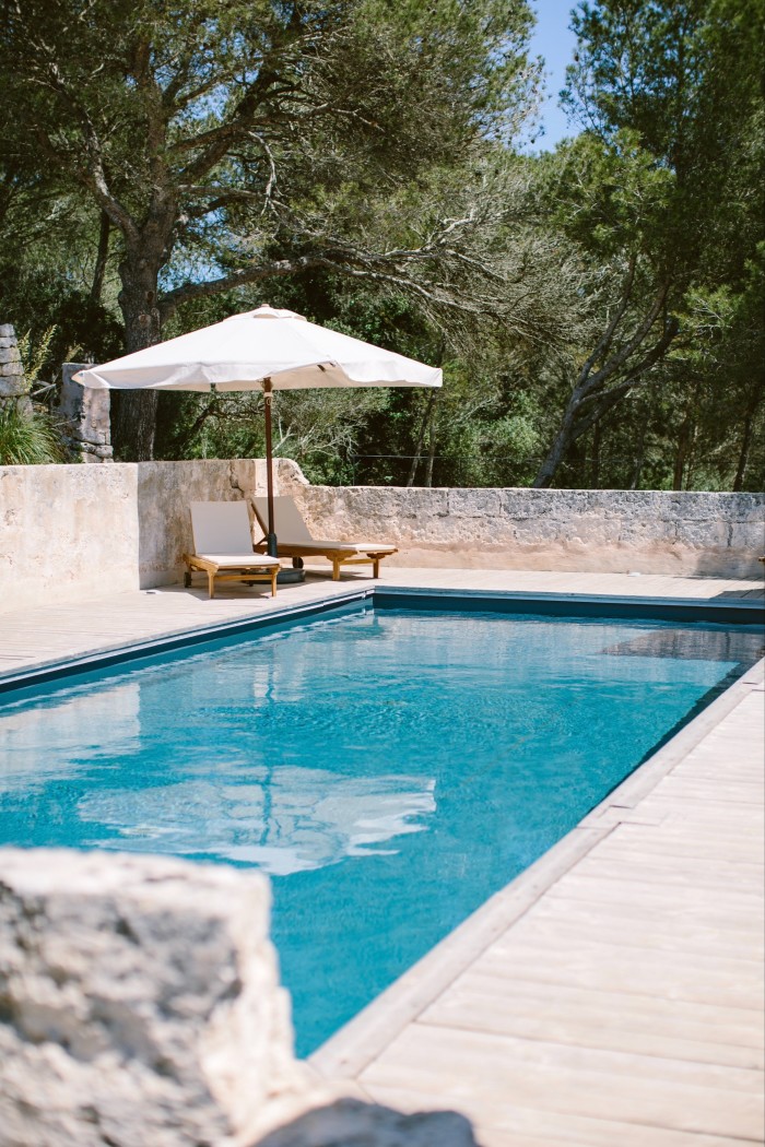 The pool at Santa Ponsa