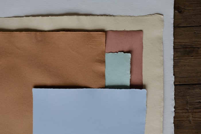 Coloured papers for drawing, printing and bookbinding by The Paper Foundation and Hayle Mill