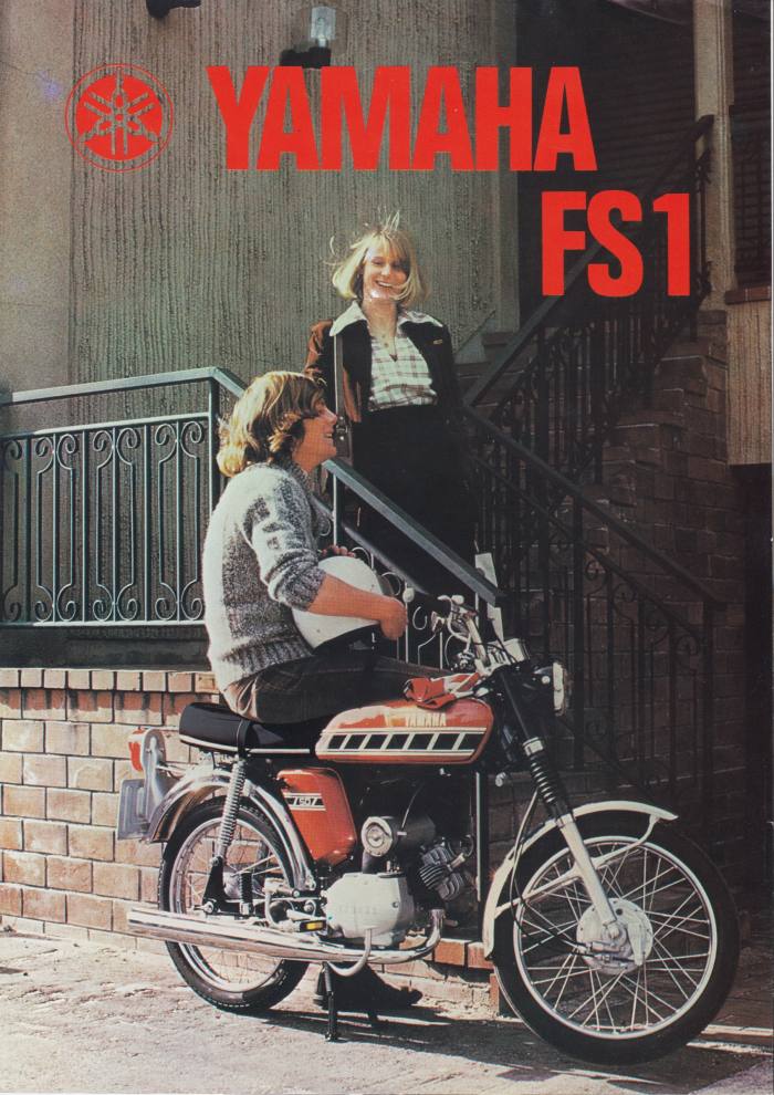 Yamaha FS1-E from a 1976 sales brochure