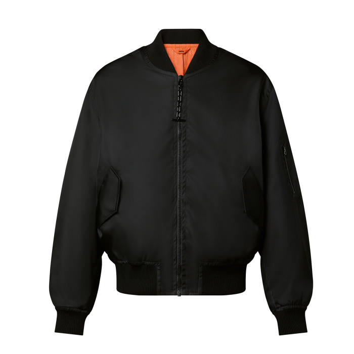 Louis Vuitton poly-mix reversible bomber jacket, £2,430