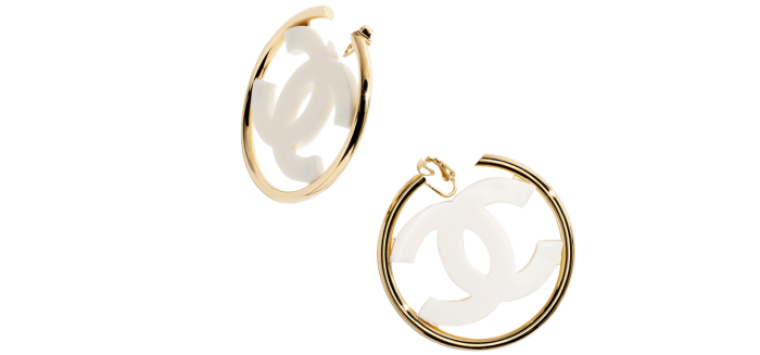 Chanel metal and resin earrings, £1,075