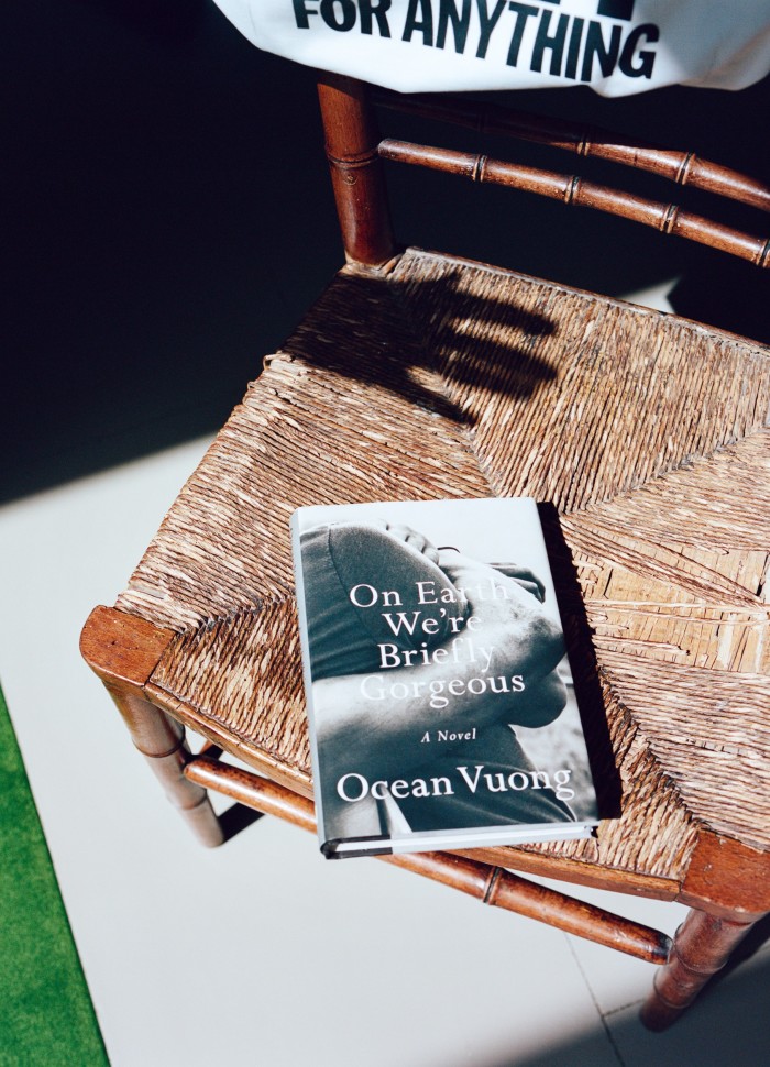 Bella Freud’s copy of Ocean Vuong’s On Earth We’re Briefly Gorgeous