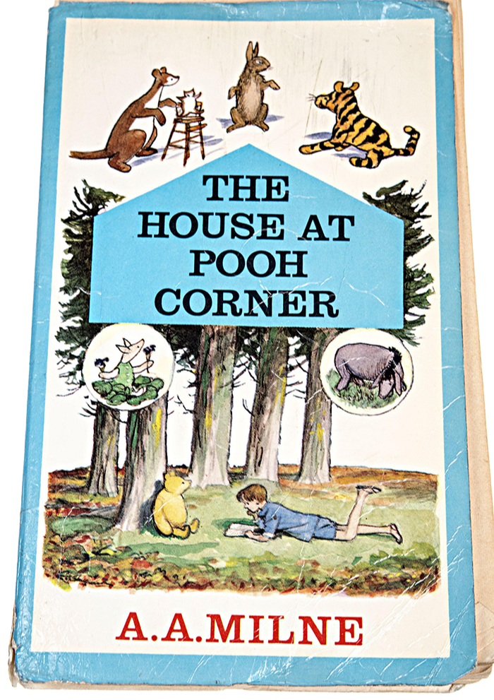 The House at Pooh Corner paperback book by A.A. Milne
