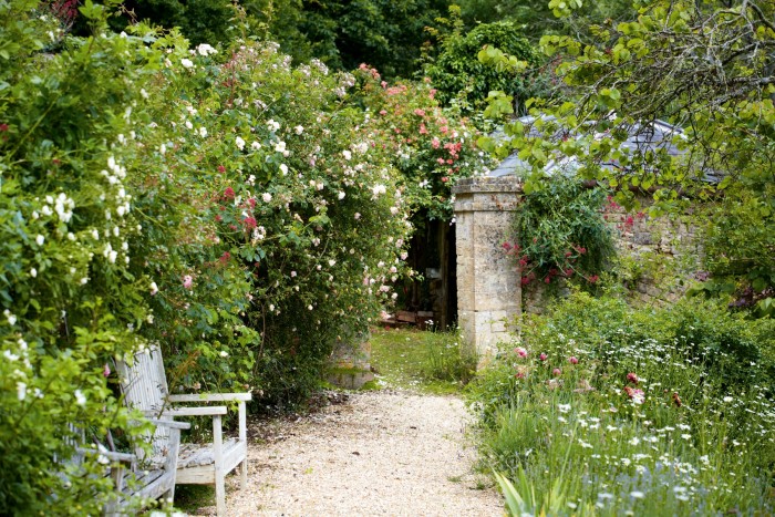 The Moor Wood estate, in Gloucestershire, is home to the National Collection of Rambler Roses