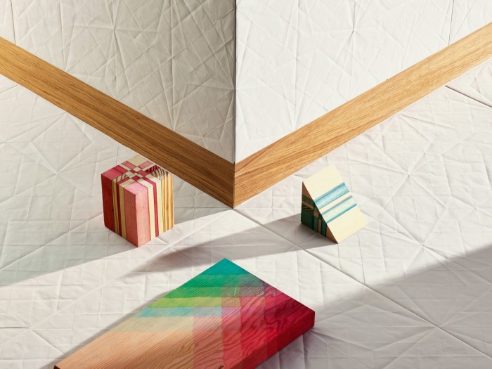 Folded tile by Raw Edges for Mutina, from £108 per sq m, from Tile Expert