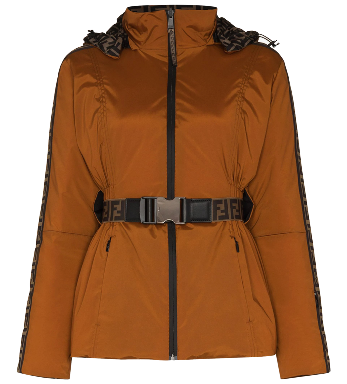 Fendi FF Logo reversible belted jacket, £1,850, brownsfashion.com